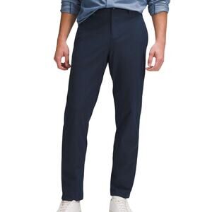 Lululemon ABC Classic-Fit Trouser Warpstreme True Navy Men's Size 36 x 29 EUC
